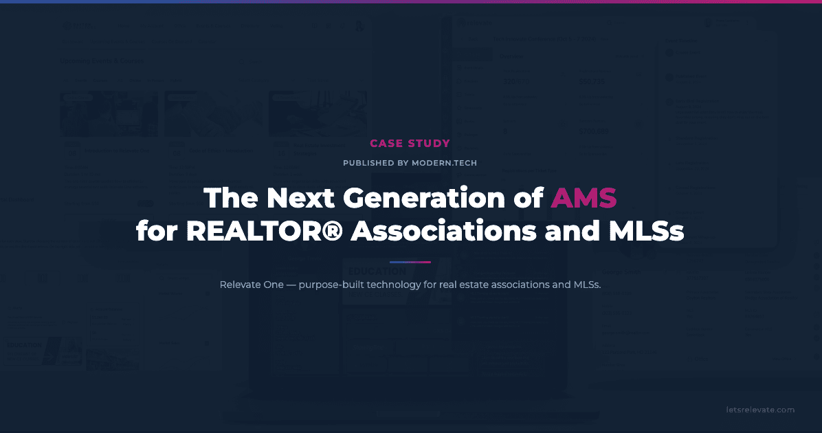 Case study on AMS for REALTOR® associations.